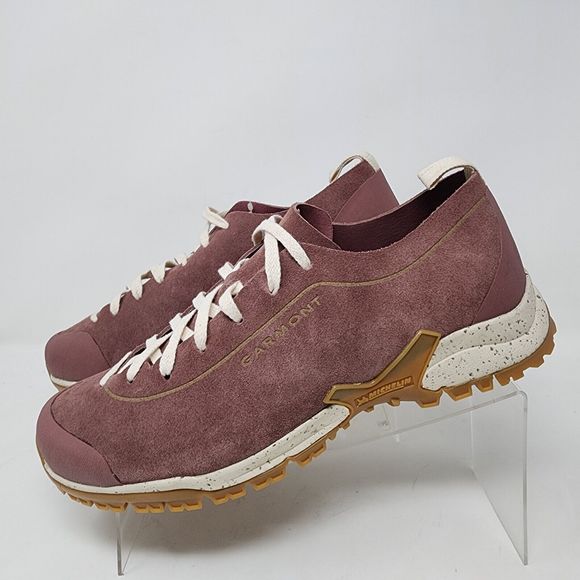 Garmont Hiking Shoes Womens 9 Grape Tikal Trail Outdoor Spell Out Logo Sneakers - Picture 2 of 8